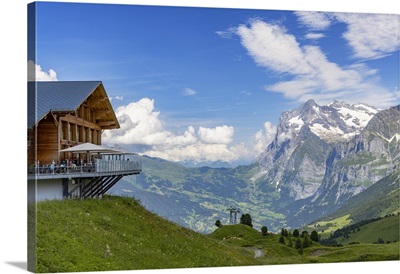 Restaurant At Kleine Scheidigg, Jungfrau Region, Bernese Oberland, Switzerland