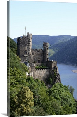 Rheinstein Castle, Rhine Valley, Rhineland-Palatinate, Germany