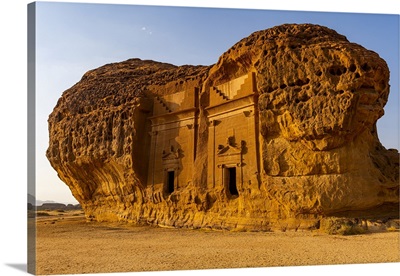 Rock Tomb, Madain Saleh, Al Ula, Kingdom Of Saudi Arabia