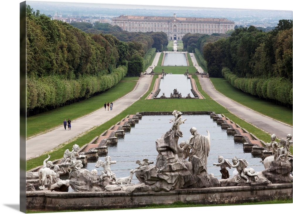Royal Palace, Caserta, Campania, Italy Wall Art, Canvas Prints, Framed