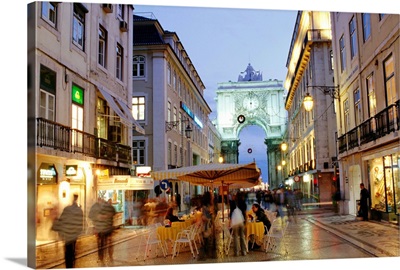 Rua Augusta, Lisbon, Portugal