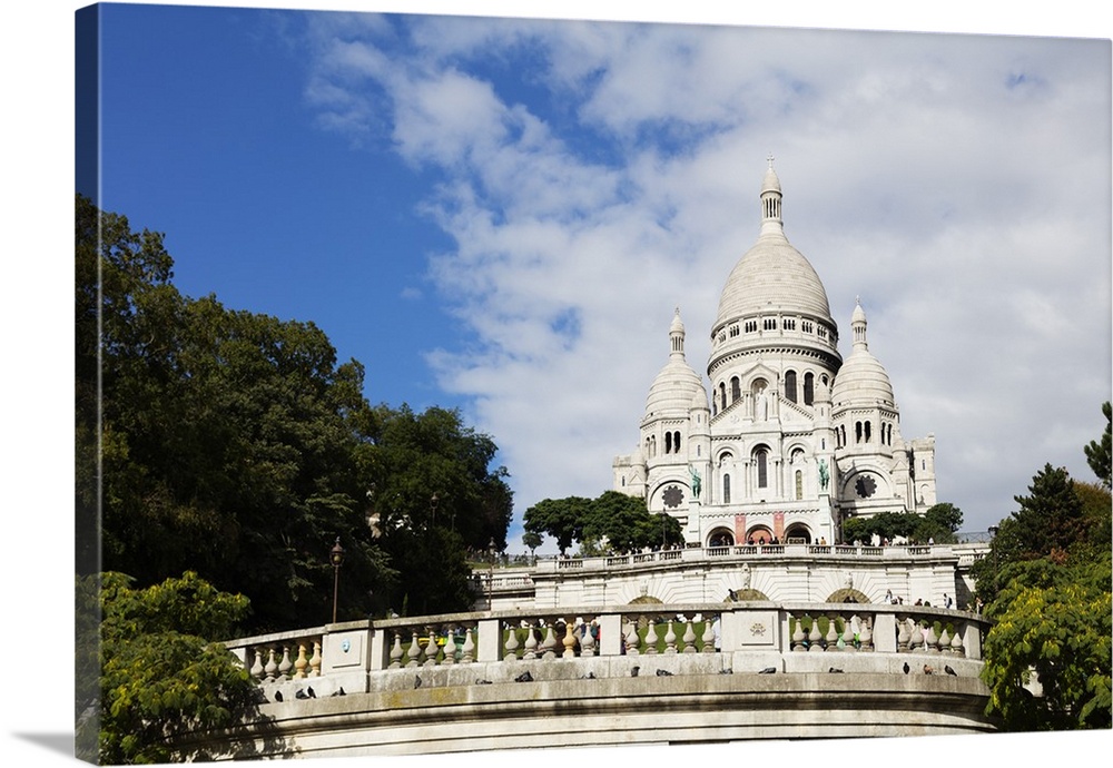 Sacre Coeur Basilica, Montmartre, Paris, France, Europe