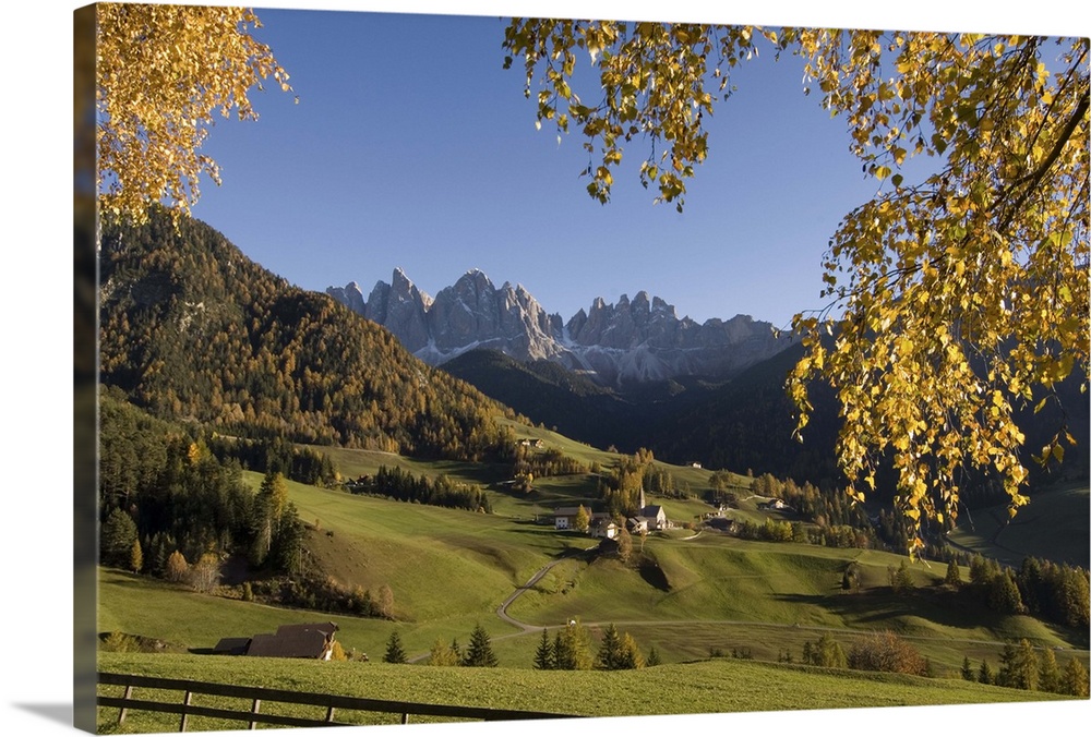 Santa Maddalena, Val di Funes, Dolomites, Bolzano province, Trentino-Alto Adige, Italy