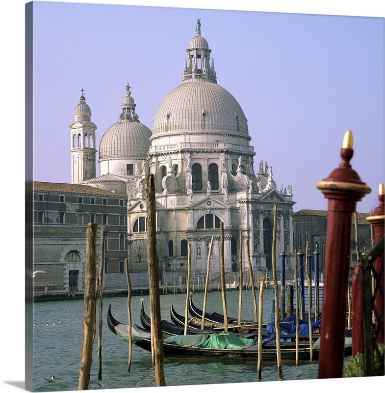 Santa Maria della Salute, Venice, Art, Great Wall Prints, Big Prints, Peels Wall Europe Framed | Veneto, Italy, Canvas Canvas