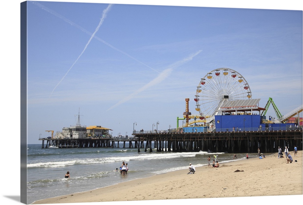 Santa Monica Pier, Santa Monica, Los Angeles, California