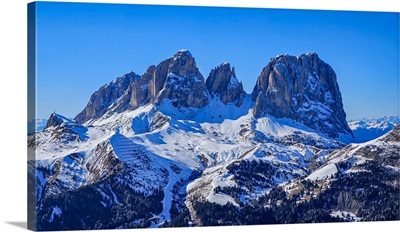 Sassolongo Or Langkofelscharte, Canazei, Dolomites, Italy