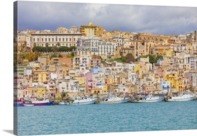 Sciacca Harbour, Sciacca, Agrigento District, Sicily, Italy, Mediterranean