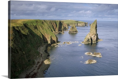 Sea stacks, Duncansby Head, Caithness, Highlands, Scotland, UK
