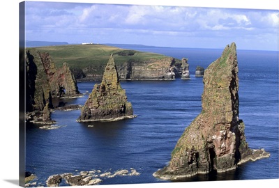 Sea stacks of Duncansby, Caithness, Highland region, Scotland, UK