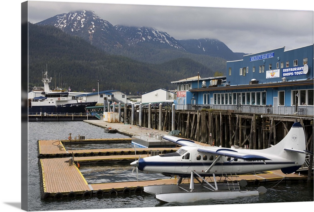 Seaplane in Juneau, Southeast Alaska, United States of America, North America