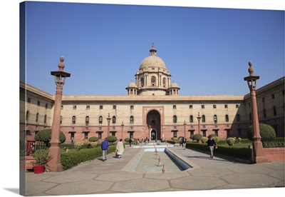 Secretariat North Block, offices for government ministers, New Delhi, India