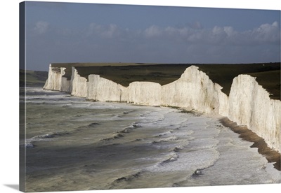 Seven Sisters from Birling Gap, South Downs National Park, East Sussex, England
