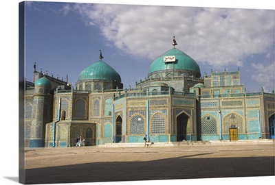 Shrine of Hazrat Ali, who was assassinated in 661, Mazar-I-Sharif, Afghanistan