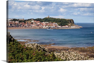 South Bay and Castle Hill, Scarborough, North Yorkshire, England