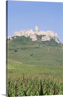 Spis castle, largest ruined castle in the country, Spis, Presov region, Slovakia