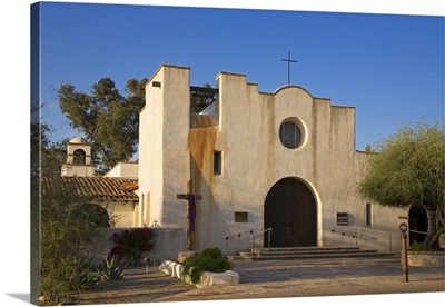 St. Philip's in the Hills Church, architect Josias Joesler, Tucson, Pima County, Arizona