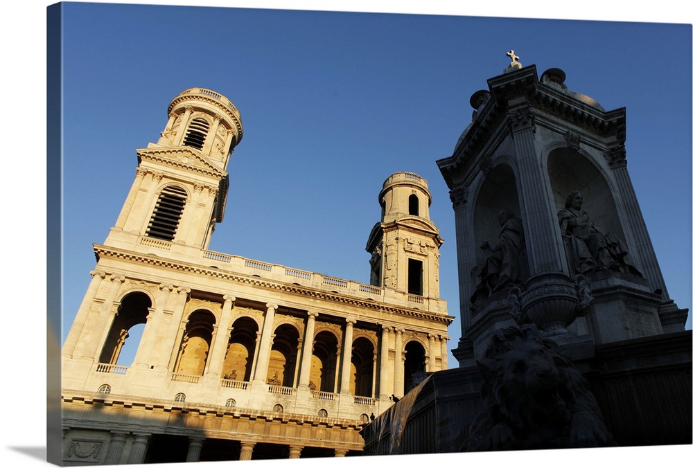 St. Sulpice basilica, Paris, France, Europe