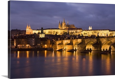 St. Vitus Cathedral, Charles Bridge and the Castle District, Prague, Czech Republic