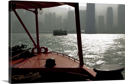 Star ferry harbour, Hong Kong, China, Asia