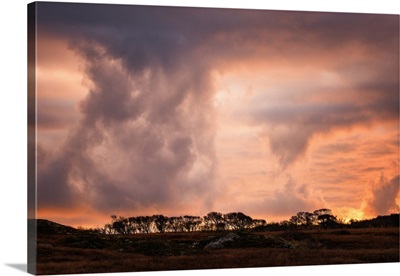 Storm clouds on the Isle of Mull, Inner Hebrides, Scotland