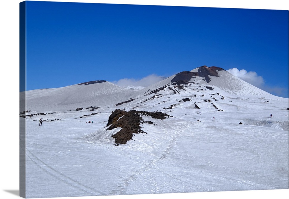 Summit craters of Mount Etna, Catania, Sicily, Italy