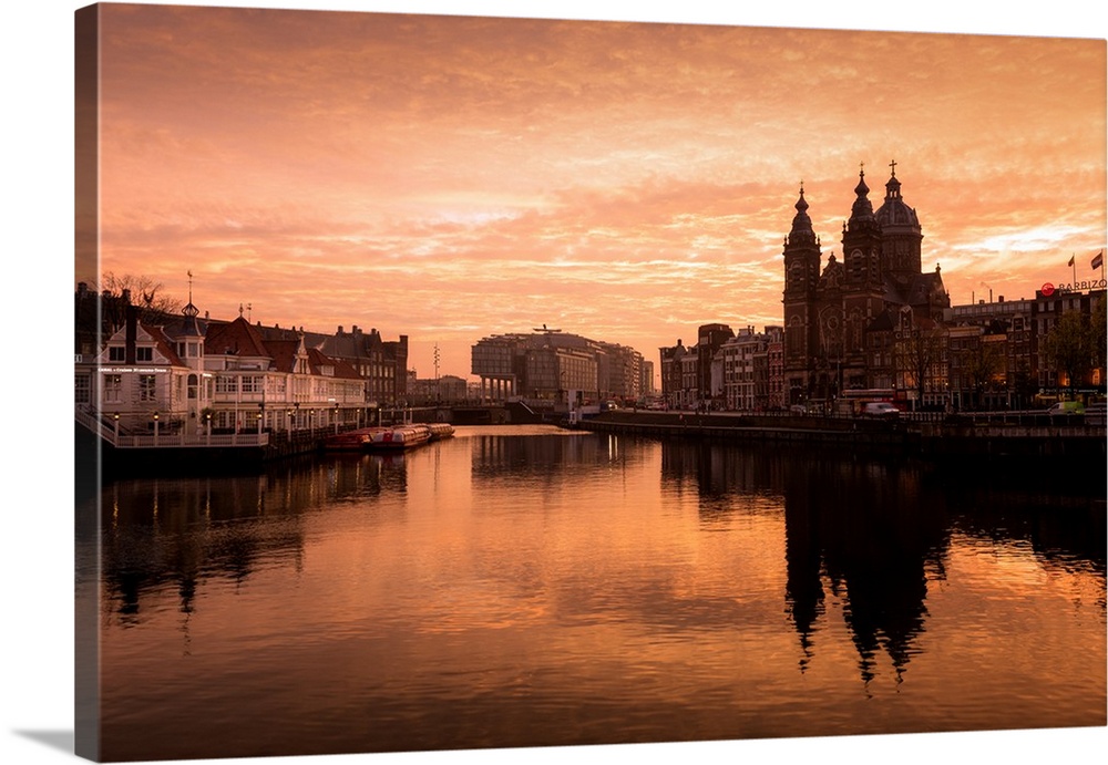 Sunrise, Amsterdam, Netherlands, Europe