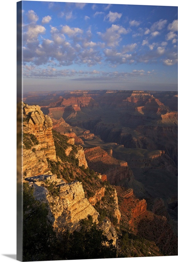 Sunrise at Mather Point, South Rim, Grand Canyon National Park, Arizona ...
