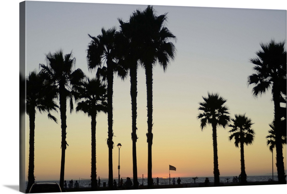 Sunset at Hermosa Beach, Los Angeles County, California, United States of America