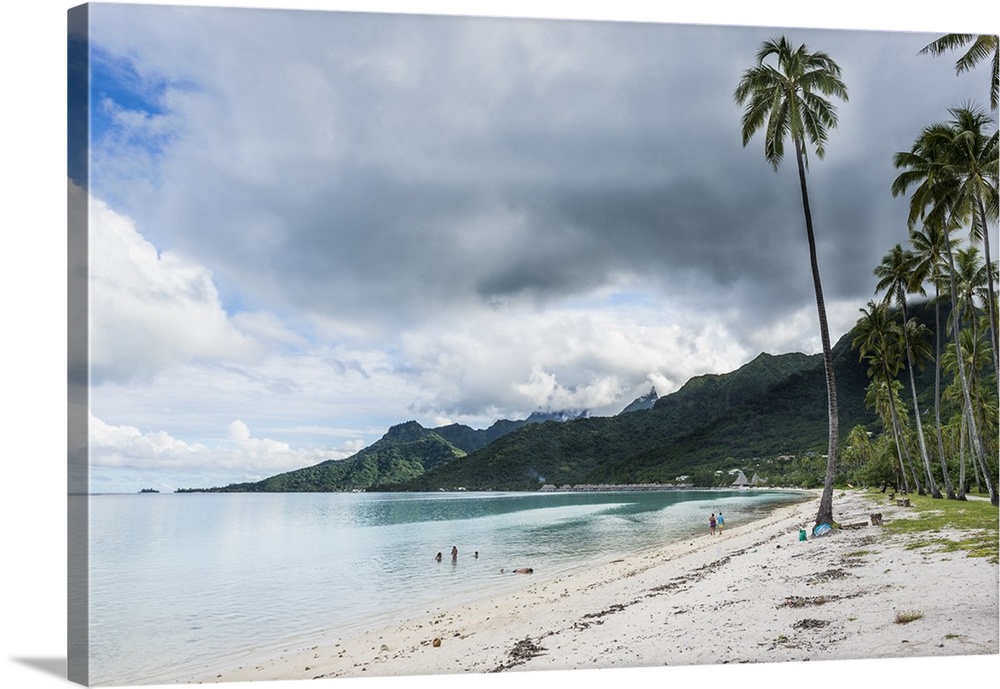 Temae public beach, Moorea, Society Islands, French Polynesia
