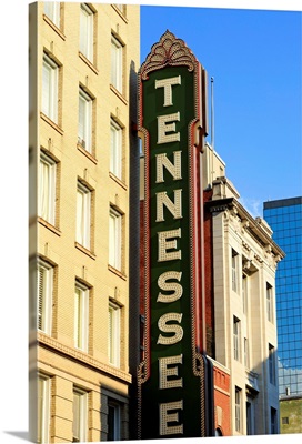 Tennessee Theater on Gay Street, Knoxville, Tennessee, USA