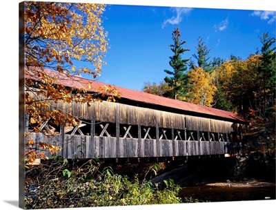 The Albany covered bridge, White Mountains National Forest, New Hampshire