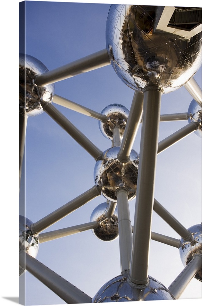 The Atomium, symbol of the 1958 Brussels World's Fair, Brussels, Belgium