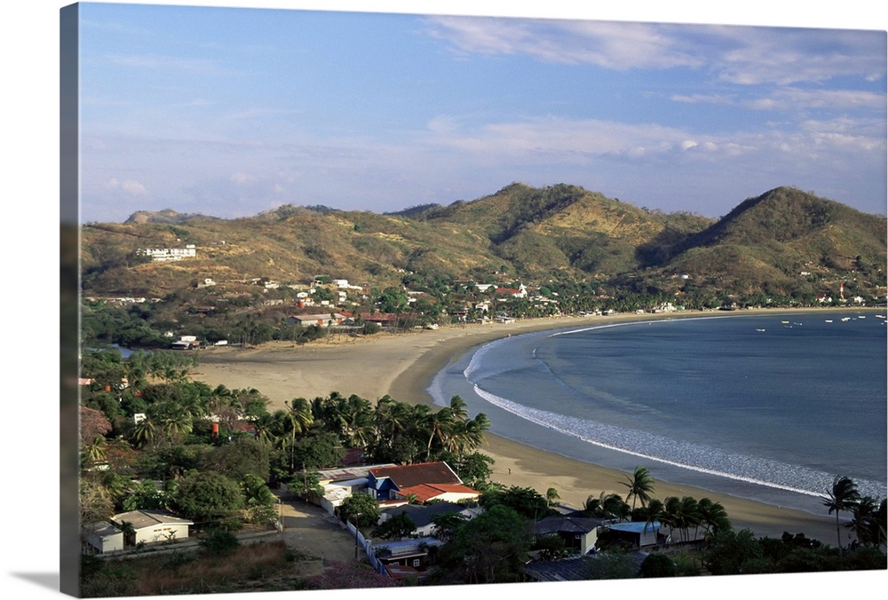 The bay at San Juan del Sur, south coast, Pacific, Nicaragua, Central America