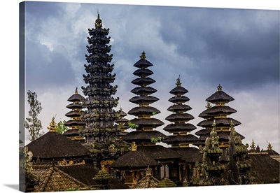 The Besakih Temple, Largest Temple Of Hindu Religion In Bali, Indonesia, Southeast Asia
