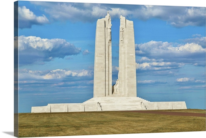 The Canadian National Vimy Memorial In Northern France, Vimy, Pas De ...