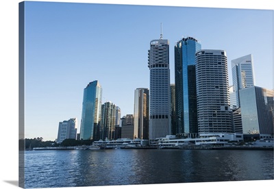 The Central business district of Brisbane, Queensland, Australia