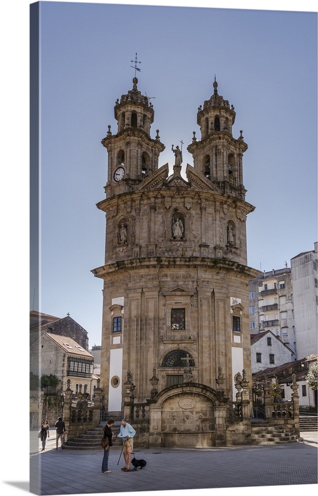 The Chapel of the Pilgrims on the Camino de Santiago in Pontevedra, Pontevedra, Galicia, Spain