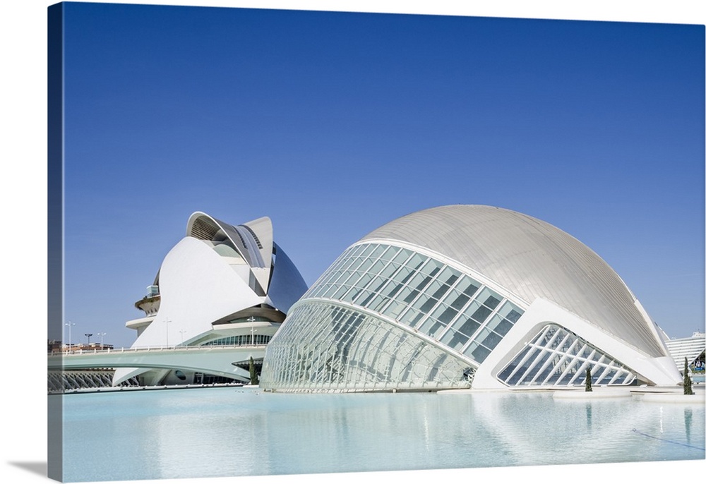 The City of Arts and Sciences, Valencia, Spain