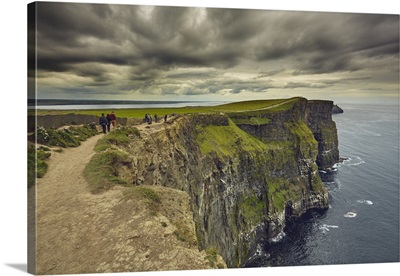 The Cliffs of Moher, near Lahinch, County Clare, Munster, Republic of Ireland