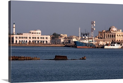 The coastal town of Massawa on the Red Sea, Eritrea, Africa