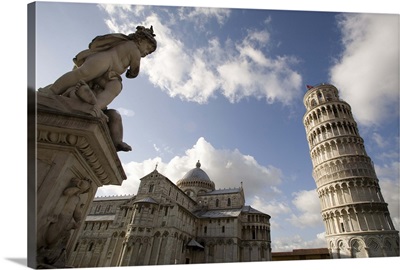 The Duomo and the Leaning Tower of Pisa, Pisa, Tuscany, Italy