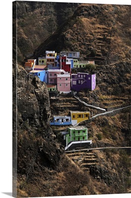 The Extraordinary Clifftop Village Of Fontainhas, Northern Saint Anthony, Cape Verde