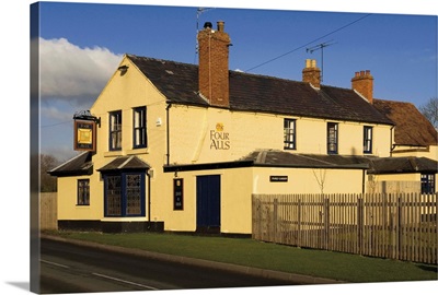 The Four Alls pub, Welford on Avon, Warwickshire, England, UK