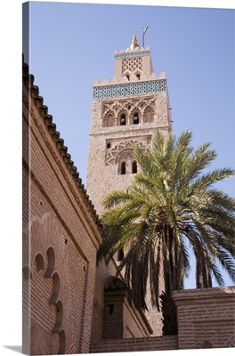 The Koutoubia Mosque, Djemaa el-Fna, Marrakesh, Morocco, North Africa, Africa