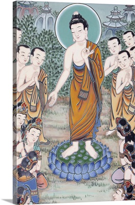 The Life Of Buddha, Seoul, South Korea, Asia