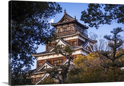 The Main Keep Of Hiroshima Castle, Hiroshima, Japan
