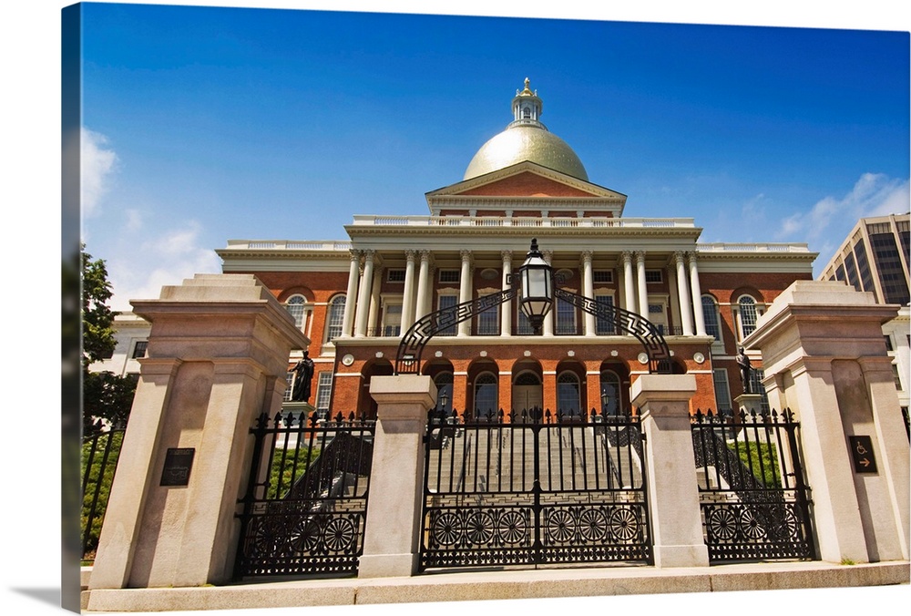The Massachusetts State House, Boston, Massachusetts