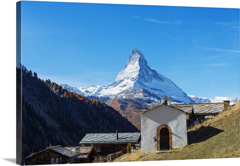 The Matterhorn, 4478m, Zermatt, Valais, Swiss Alps, Switzerland, Europe