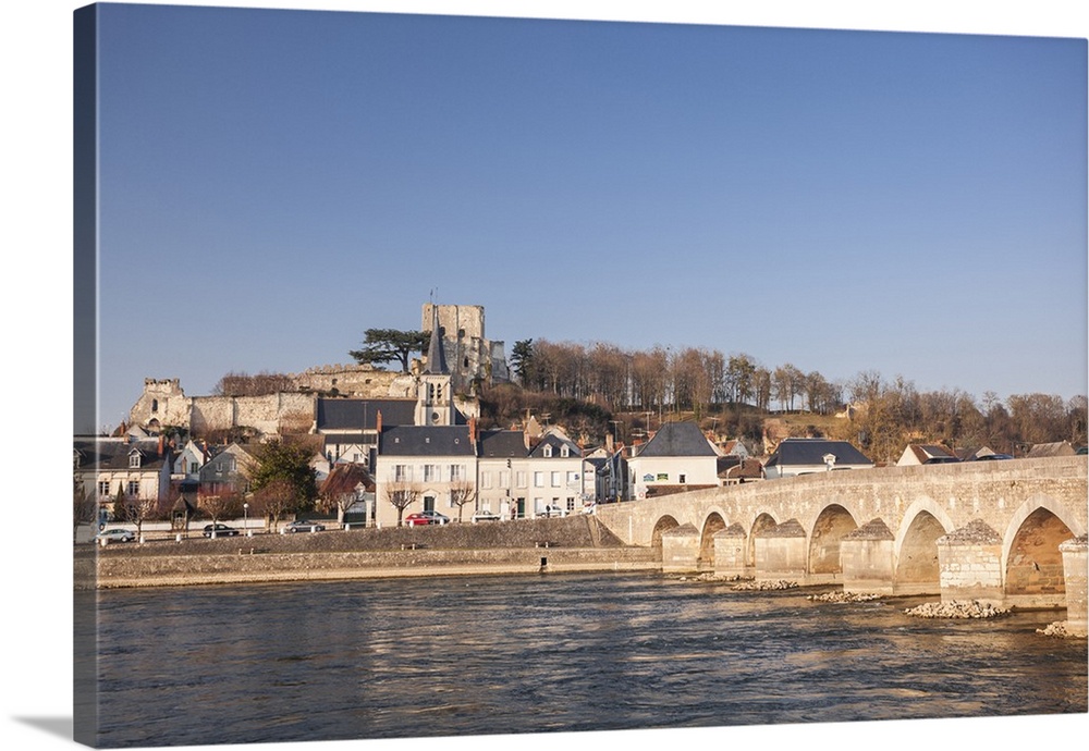 The small village of Montrichard, Loir-et-Cher, Loire Valley, Centre, France, Europe