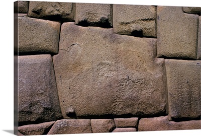 The Stone of Twelve Angles, the Inca Palace of Hatunrumiyoc, Cuzco, Peru